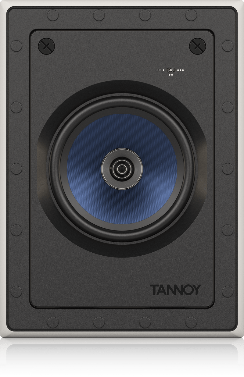 Tannoy PCI 5DC IW Premium Dual Concentric In-Wall Loudspeaker For Installation Applications (Single, White) - 5"