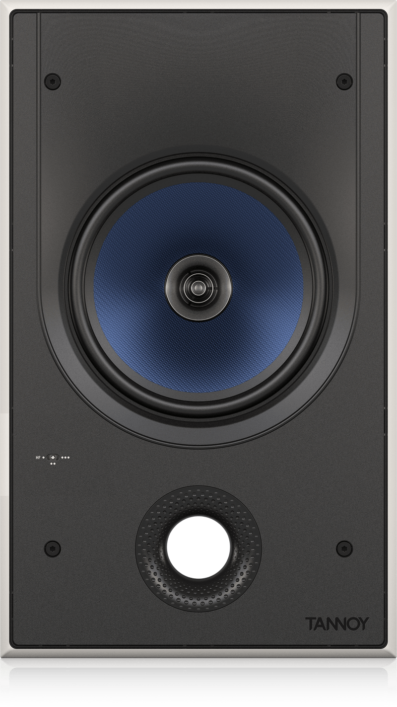 Tannoy PCI 7DC IW Premium Dual Concentric In-Wall Loudspeaker for Installation Applications (Single, White) - 7"