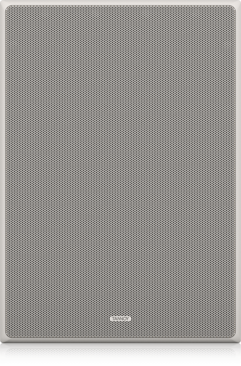 Tannoy QCI 6DC IW High-Performance Dual Concentric In-Wall Loudspeaker For Installation Applications (Single, White) - 6"
