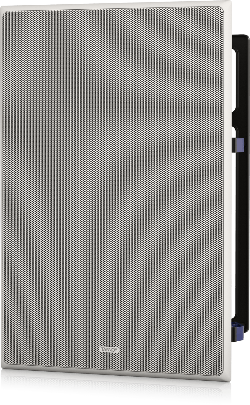 Tannoy QCI 6DC IW High-Performance Dual Concentric In-Wall Loudspeaker For Installation Applications (Single, White) - 6"
