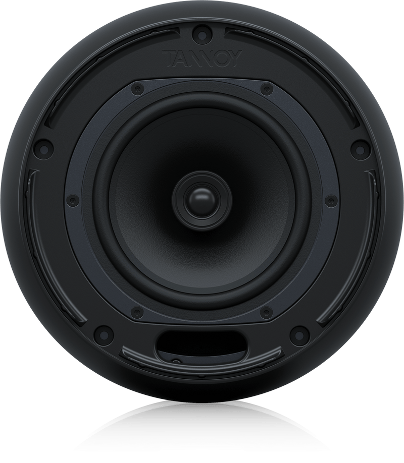 Tannoy OCV 6 Coaxial Pendant Loudspeaker for Installation Applications (Single, Black) - 6"