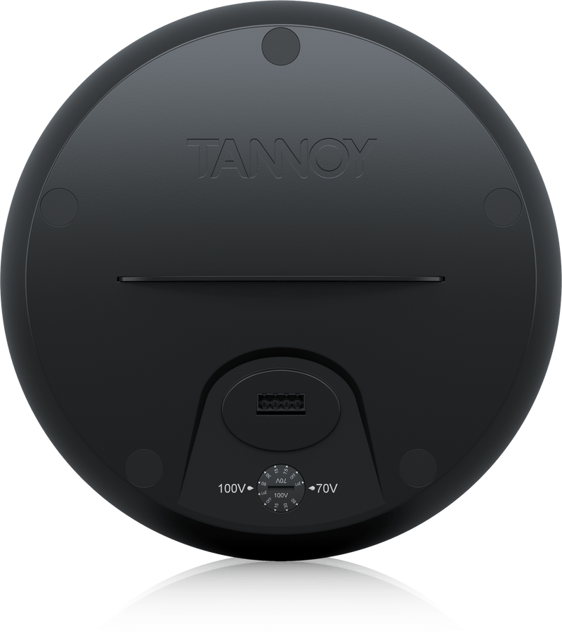 Tannoy OCV 6 Coaxial Pendant Loudspeaker for Installation Applications (Single, Black) - 6"