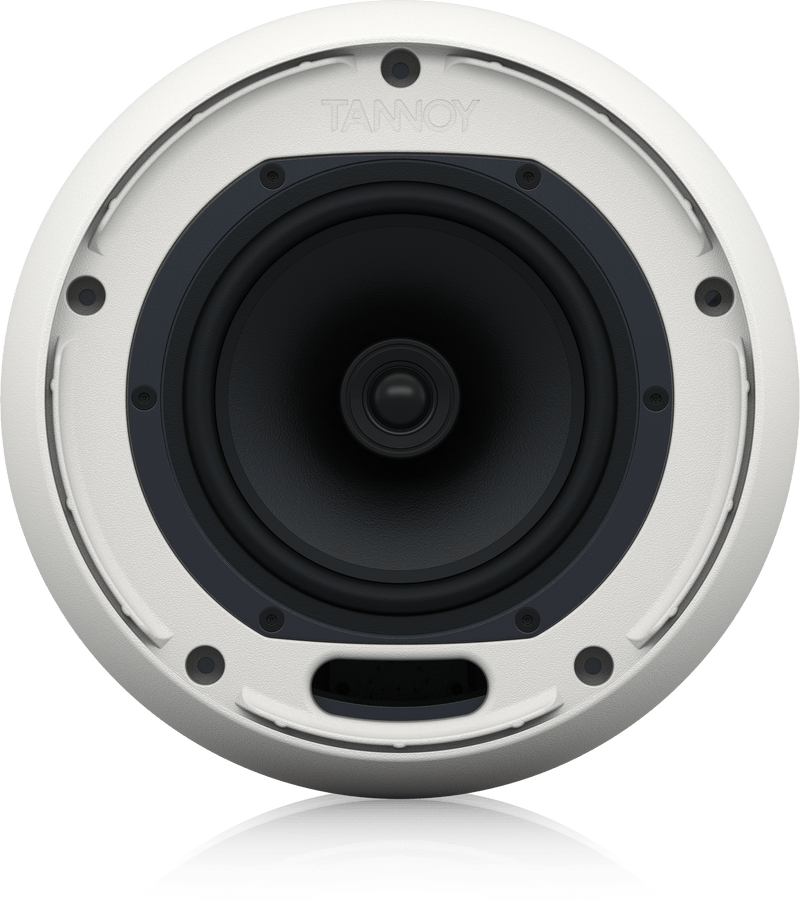 Tannoy OCV 6 Coaxial Pendant Loudspeaker for Installation Applications (Single, White) - 6"