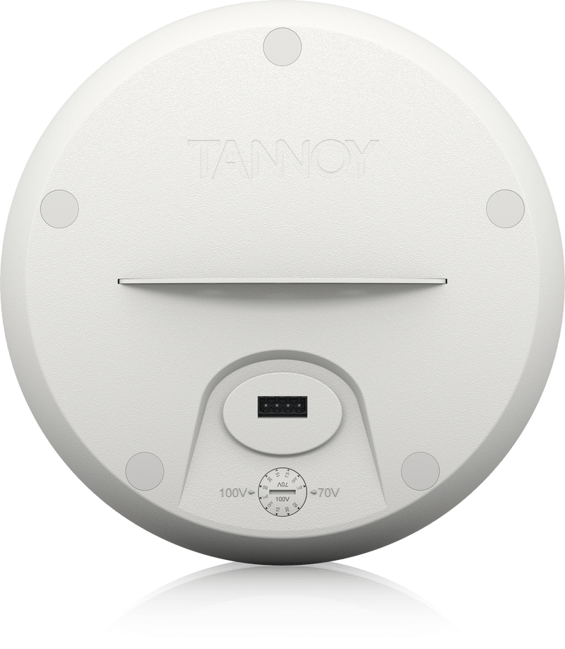 Tannoy OCV 6 Coaxial Pendant Loudspeaker for Installation Applications (Single, White) - 6"