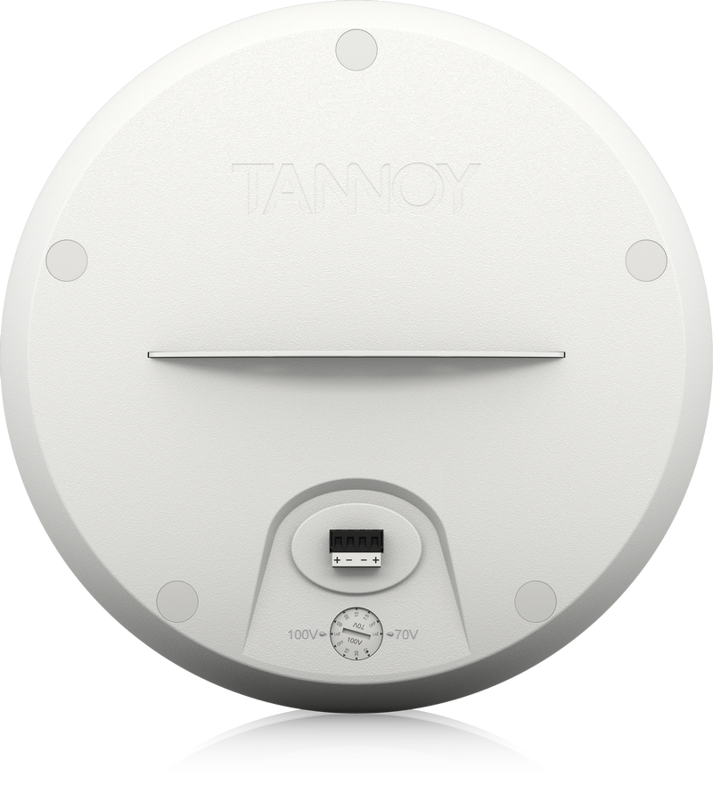 Tannoy OCV 8 Coaxial Pendant Loudspeaker for Installation Applications (Single, White) - 8"
