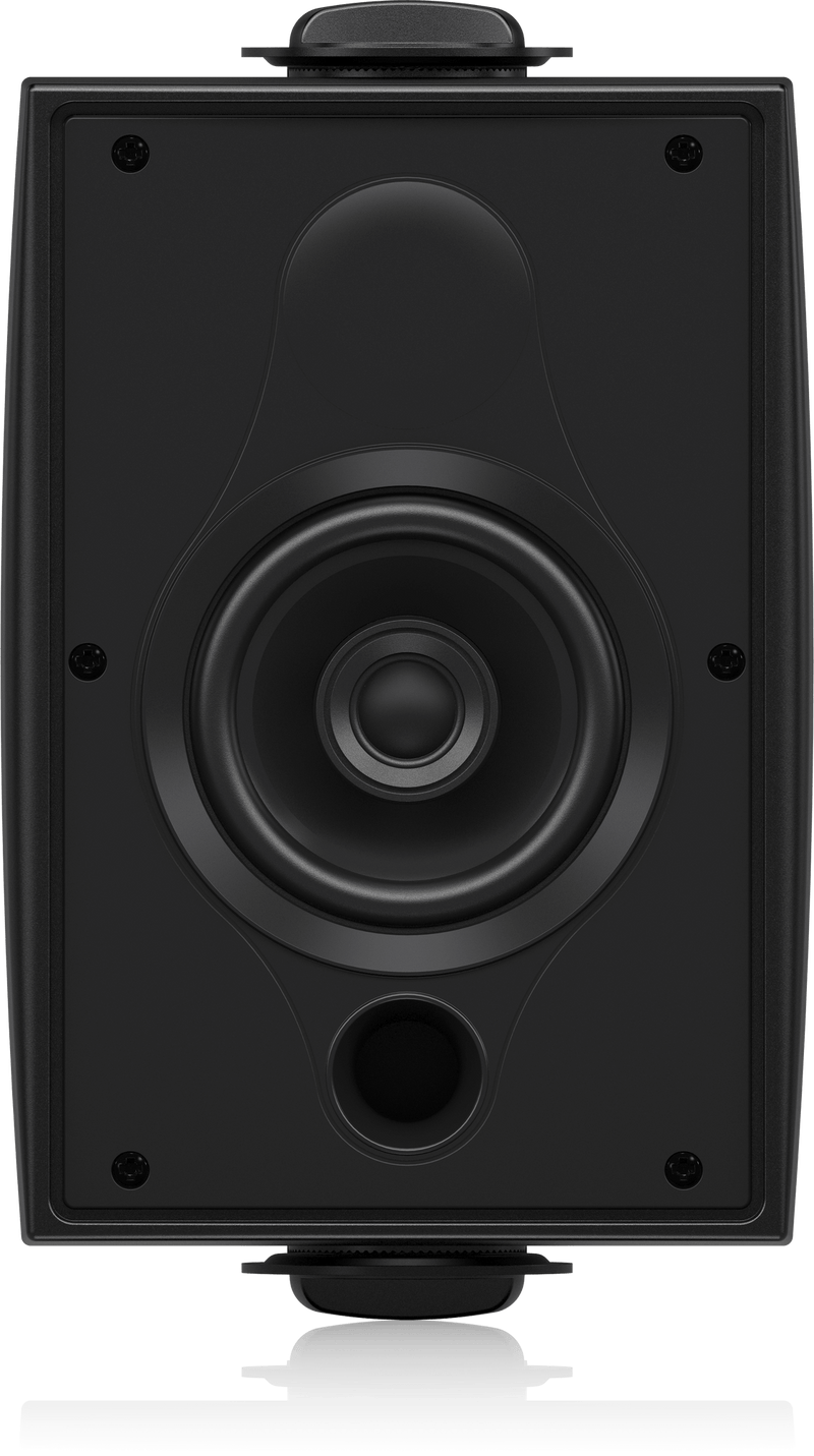Tannoy DVS 4 Coaxial Surface-Mount Loudspeaker for Installation Applications (Pair, Black) - 4"
