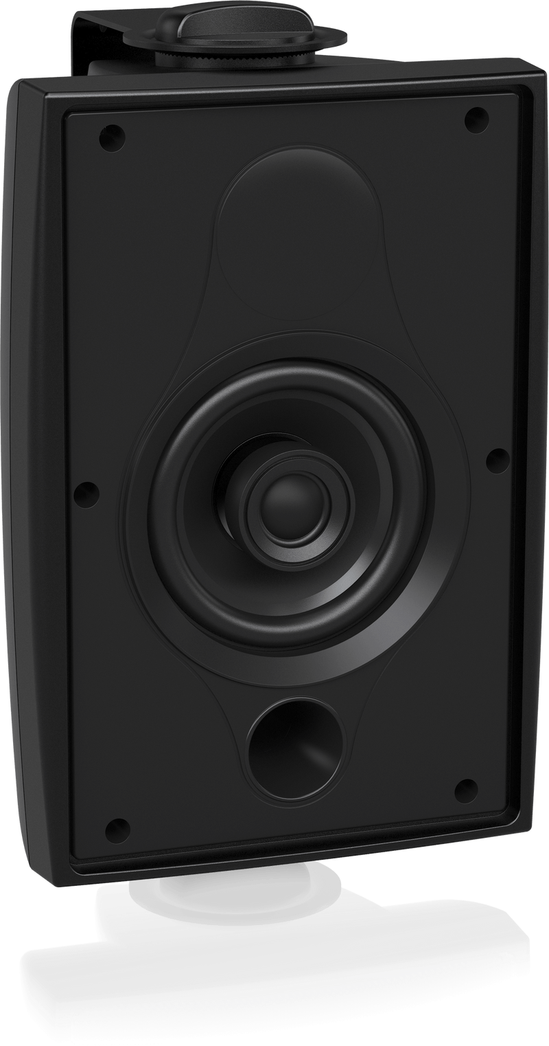 Tannoy DVS 4 Coaxial Surface-Mount Loudspeaker for Installation Applications (Pair, Black) - 4"