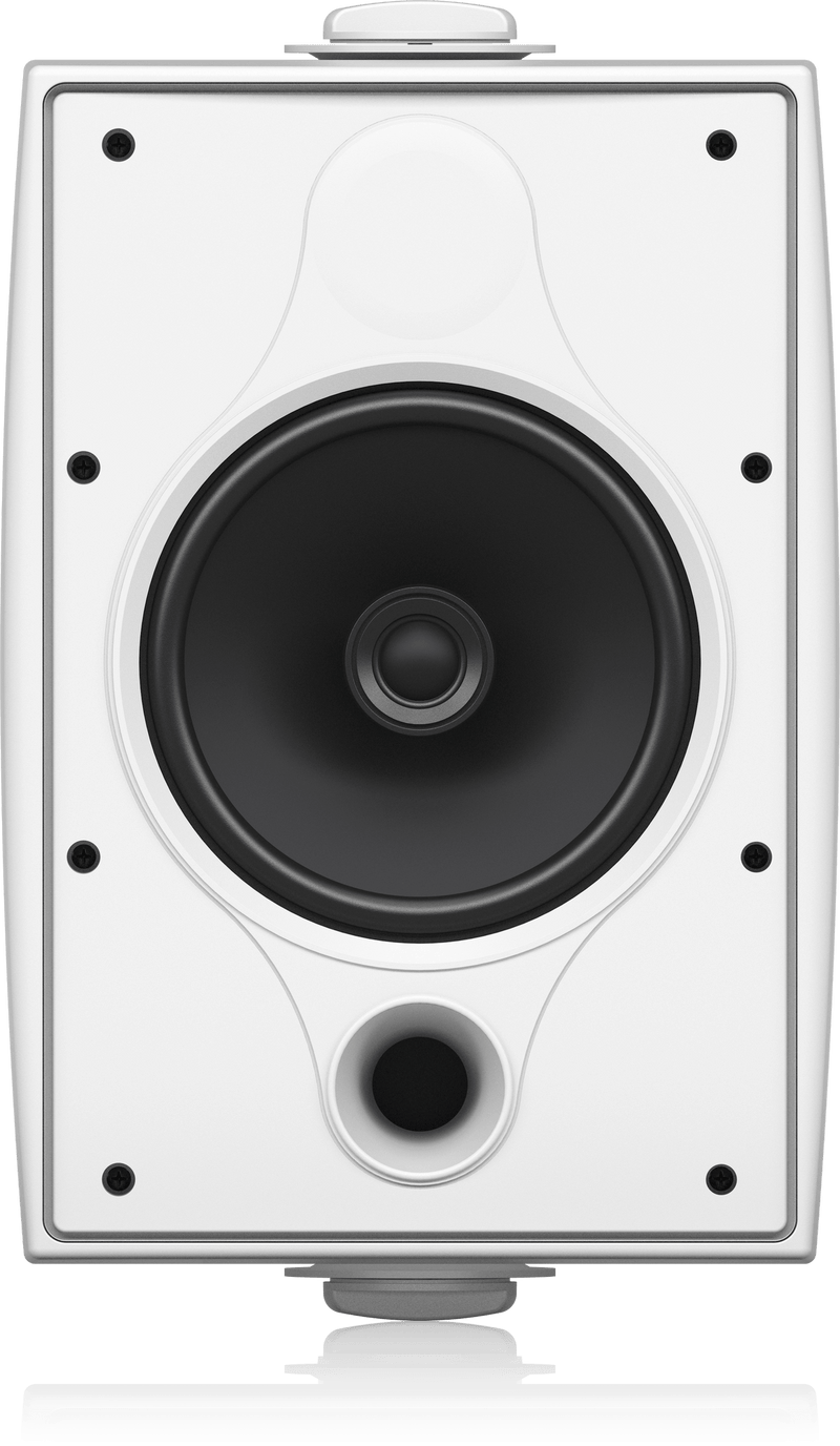 Tannoy DVS 6 Coaxial Surface-Mount Loudspeaker for Installation Applications (Pair, White) - 6"