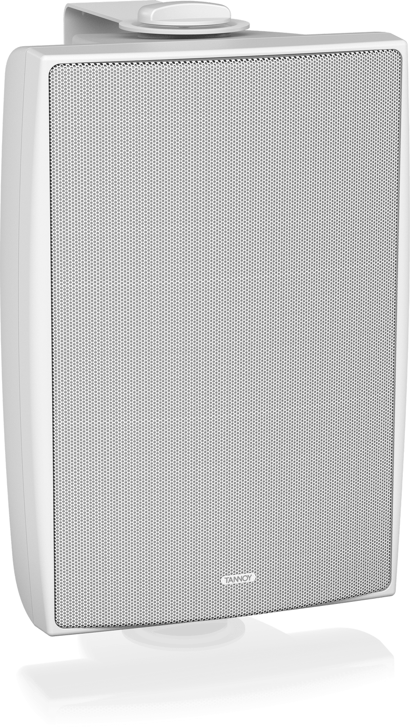 Tannoy DVS 6 Coaxial Surface-Mount Loudspeaker for Installation Applications (Pair, White) - 6"