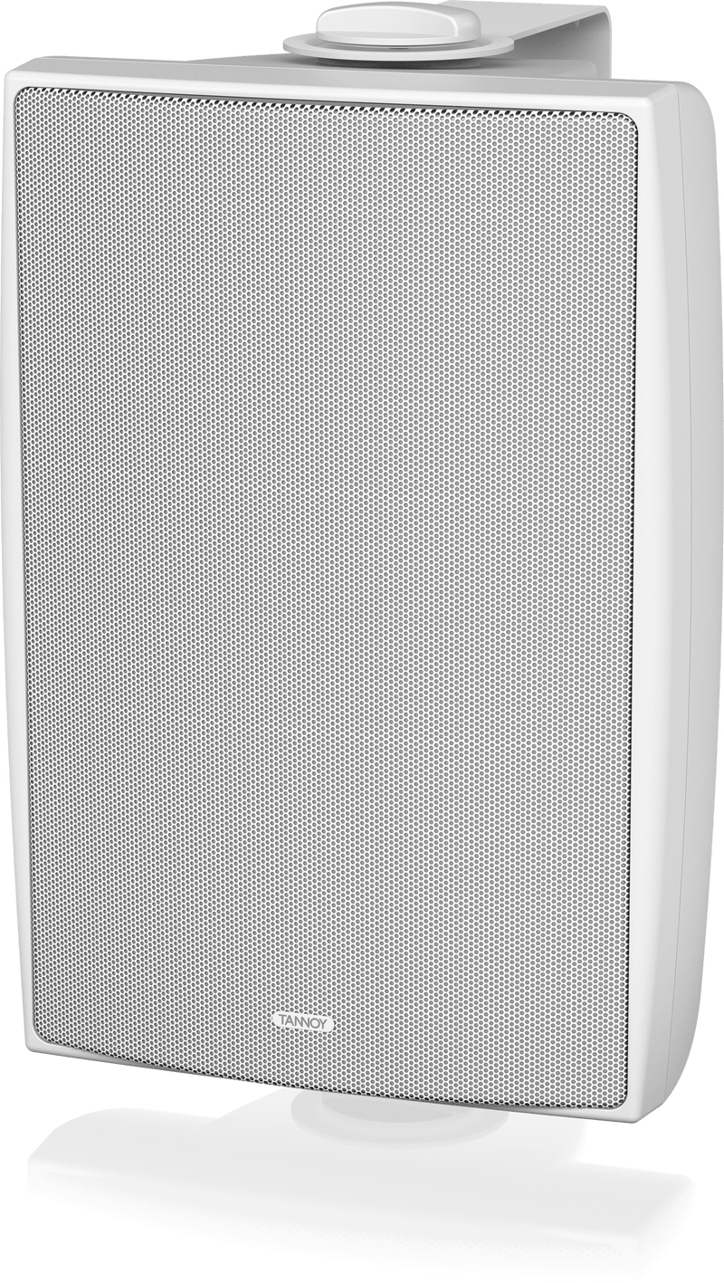 Tannoy DVS 6 Coaxial Surface-Mount Loudspeaker for Installation Applications (Pair, White) - 6"