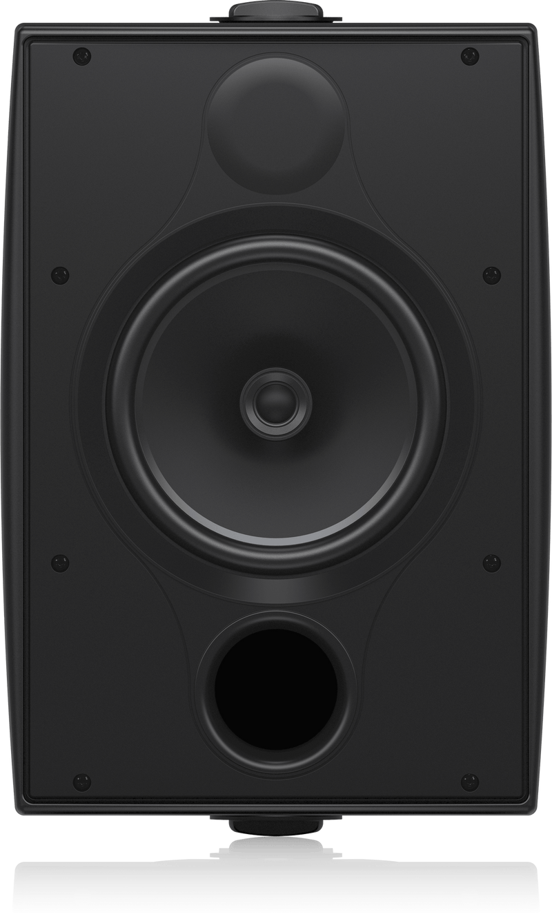 Tannoy DVS 8 Coaxial Surface-Mount Loudspeaker for Installation Applications (Pair, Black) - 8"