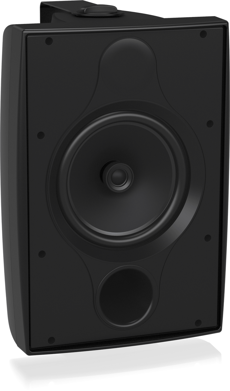 Tannoy DVS 8 Coaxial Surface-Mount Loudspeaker for Installation Applications (Pair, Black) - 8"