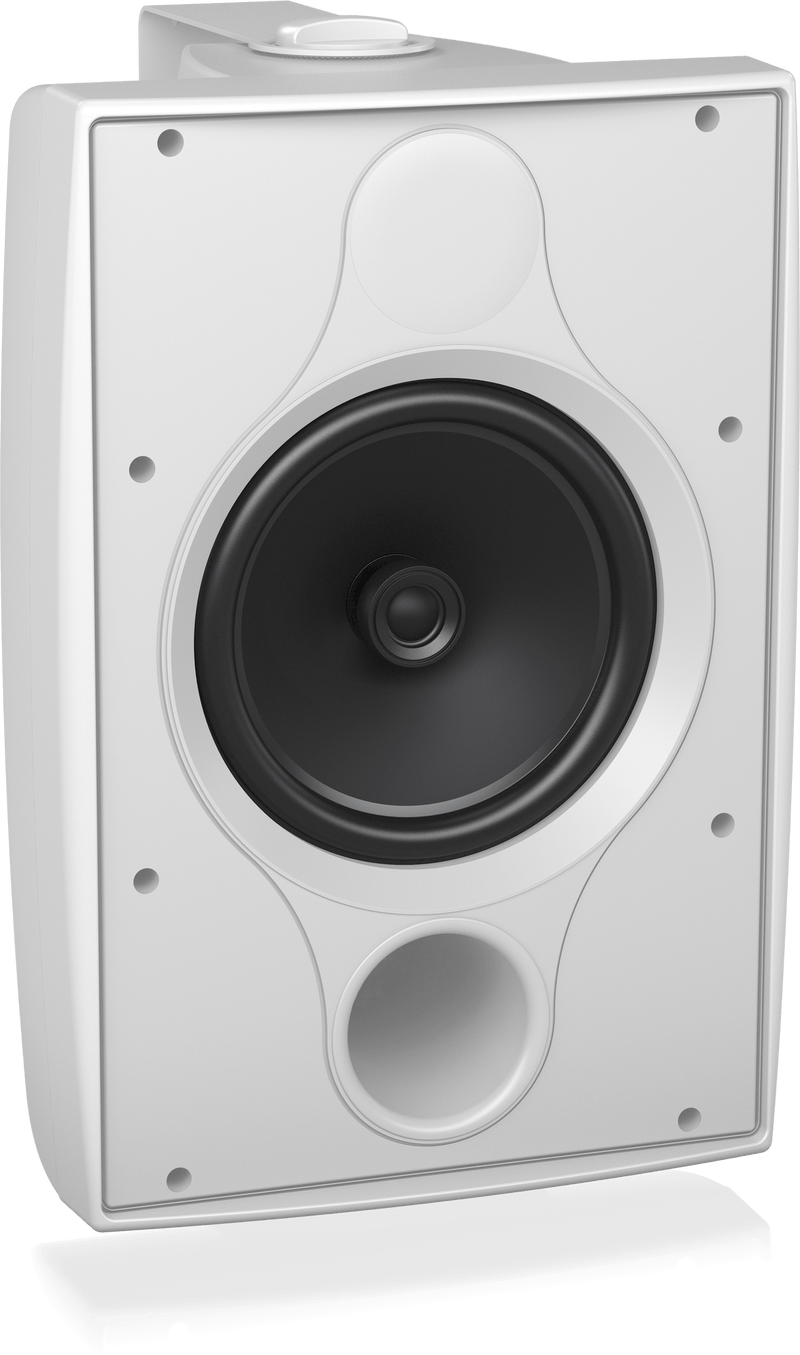 Tannoy DVS 8 Coaxial Surface-Mount Loudspeaker for Installation Applications (Pair, White) - 8"