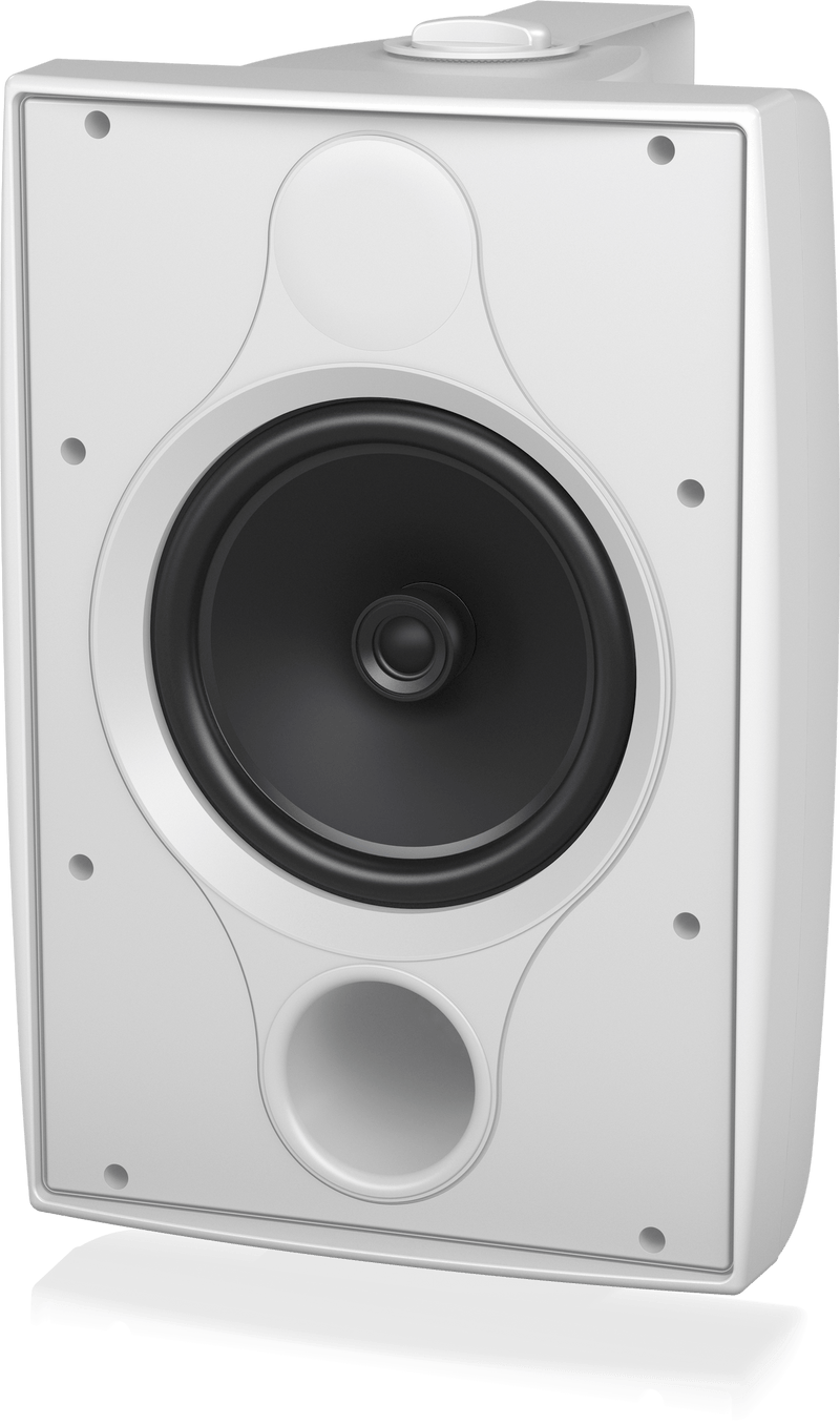 Tannoy DVS 8 Coaxial Surface-Mount Loudspeaker for Installation Applications (Pair, White) - 8"