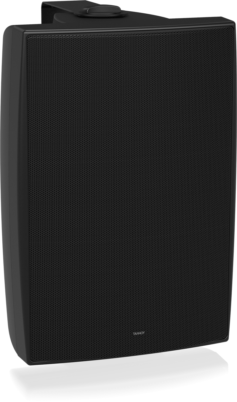 Tannoy DVS 8T Coaxial Surface-Mount Loudspeaker With Transformer For Installation Applications (Pair, Black) - 8"