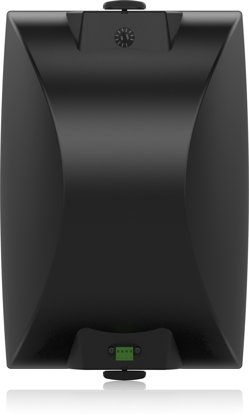 Tannoy DVS 8T Coaxial Surface-Mount Loudspeaker With Transformer For Installation Applications (Pair, Black) - 8"