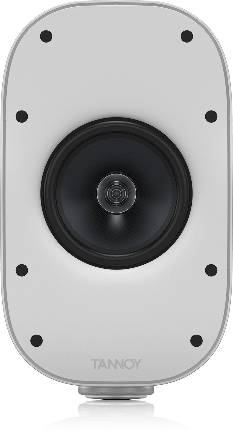 Tannoy QCI A1-WH High-Performance Dual Concentric On-Wall Loudspeaker for Installation Applications (Single, White) - 5"