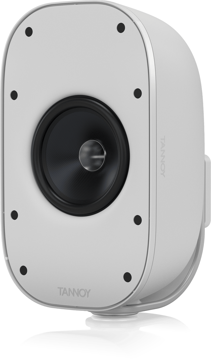 Tannoy QCI A1-WH High-Performance Dual Concentric On-Wall Loudspeaker for Installation Applications (Single, White) - 5"