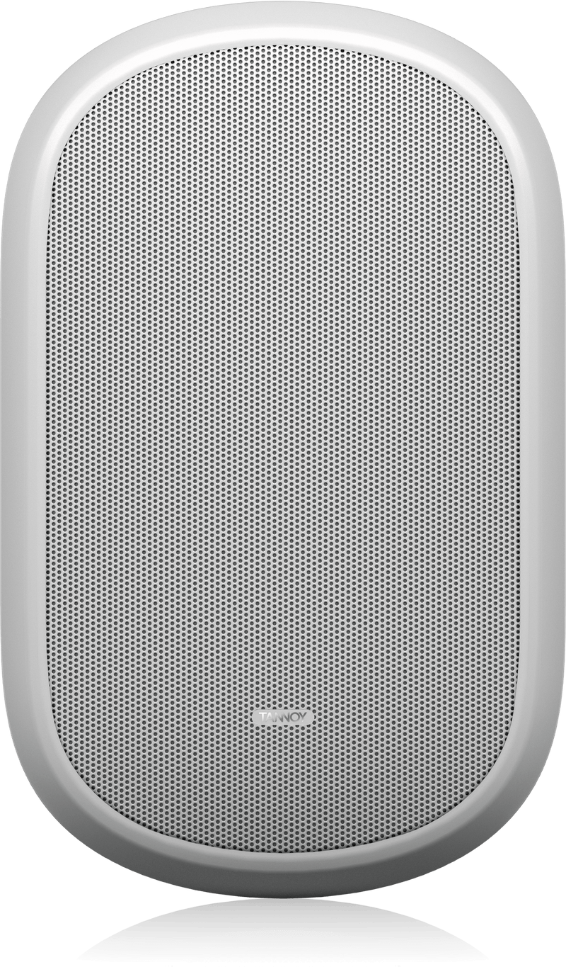 Tannoy DVS 401 Coaxial Surface-Mount Loudspeaker with Transformer for Installation Applications (Pair, White) - 4"
