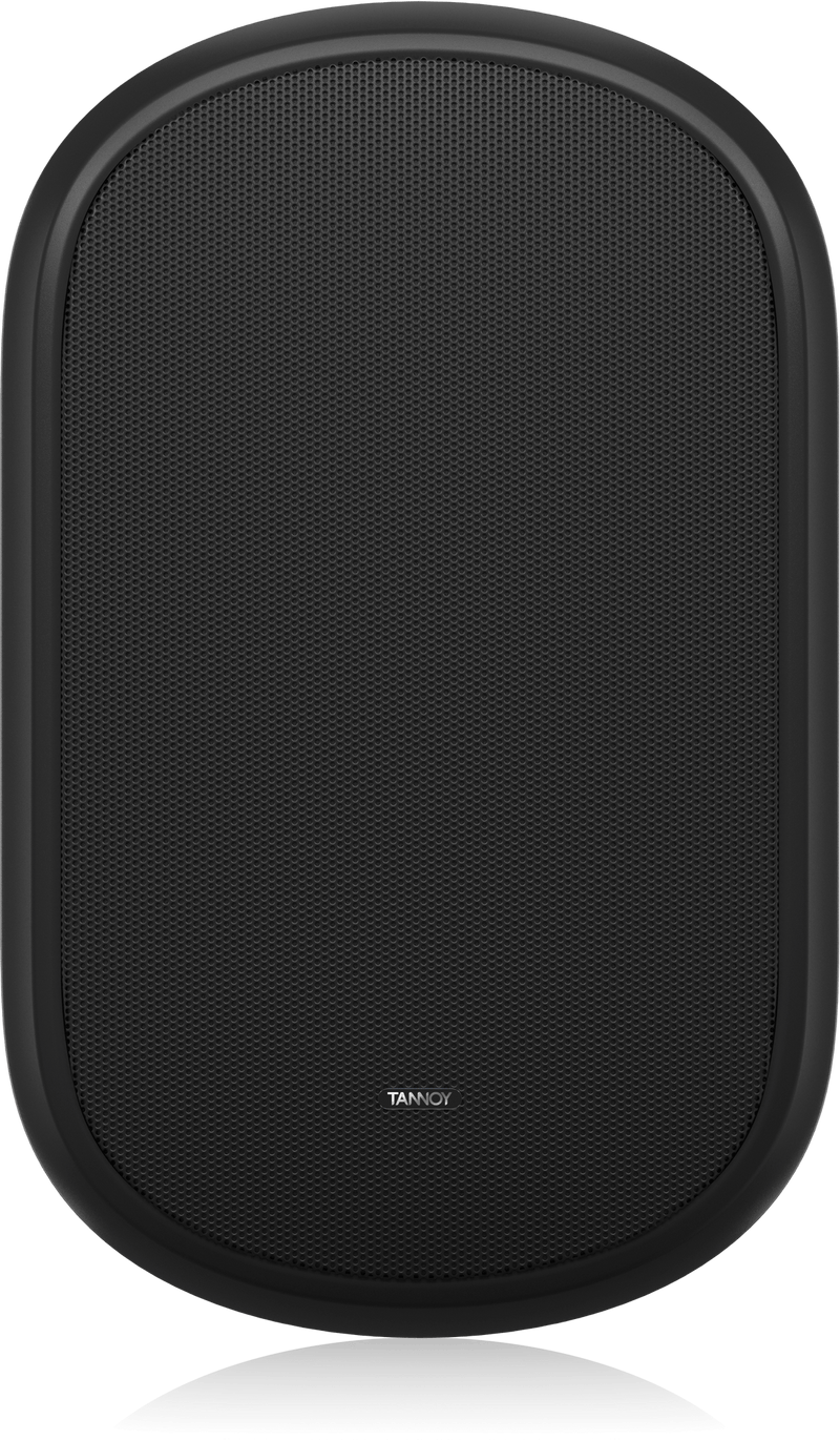 Tannoy DVS 601 Coaxial Surface-Mount Loudspeaker with Transformer for Installation Applications (Pair, Black) - 6.5"