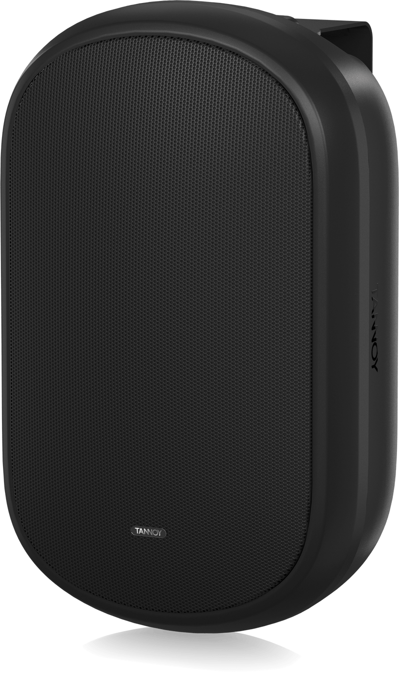 Tannoy DVS 601 Coaxial Surface-Mount Loudspeaker with Transformer for Installation Applications (Pair, Black) - 6.5"