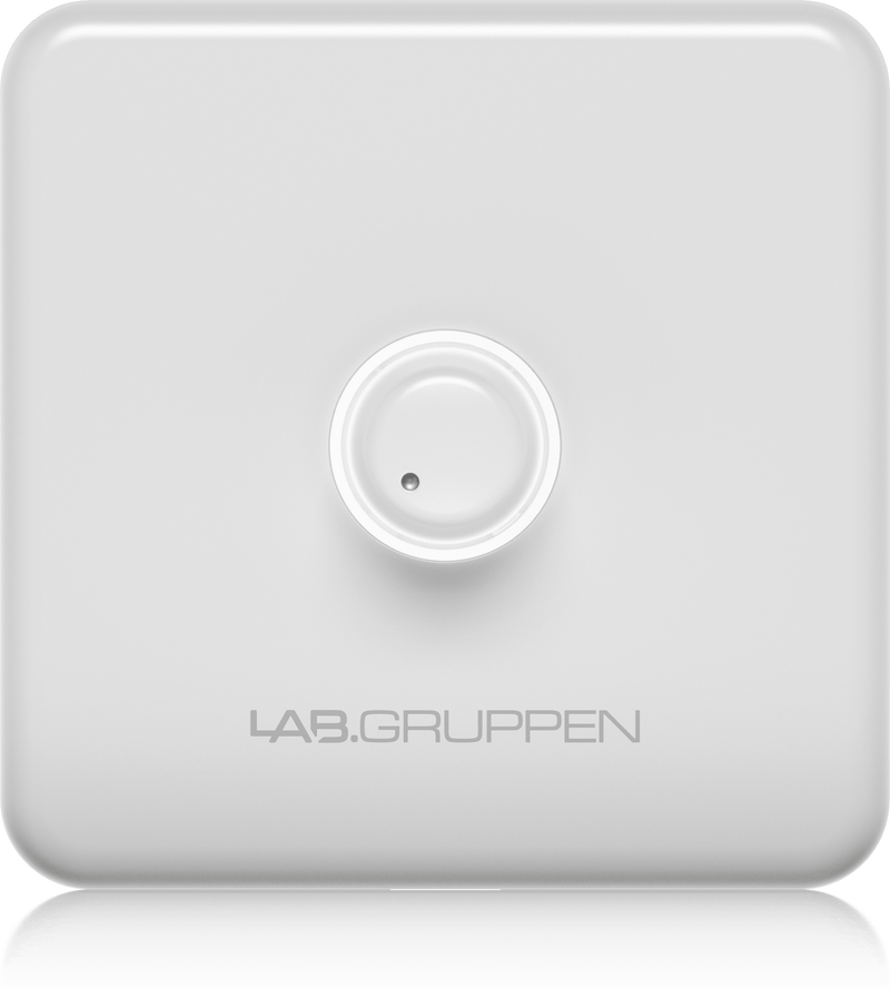 Lab Gruppen CRC-VEU-WH Volume Remote Control Wall Plate in EU Enclosure Format (White) (DEMO)