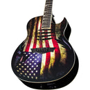 Dean Guitars MAKO GLORY Dave Mustaine Acoustic Electric Guitar (USA Flag Graphic)
