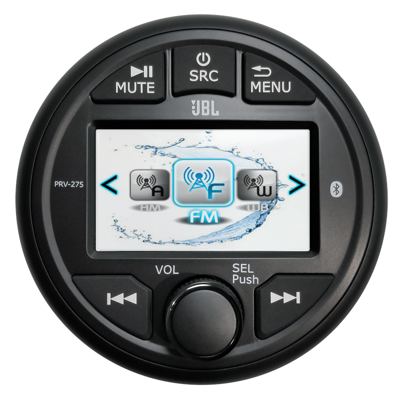 JBL JBLPRV275 Gauge Style Receiver With Color Display - 2.75"