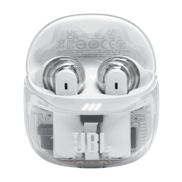 JBL TUNE FLEX 2 True Wireless Noise Cancelling Earbuds (Ghost White)