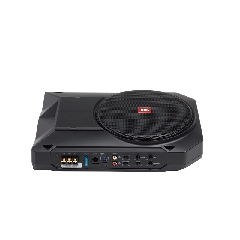 JBL BASSPRO SL2 Self-Powered Low-Profile Underseat Vehicle Subwoofer System - 8"