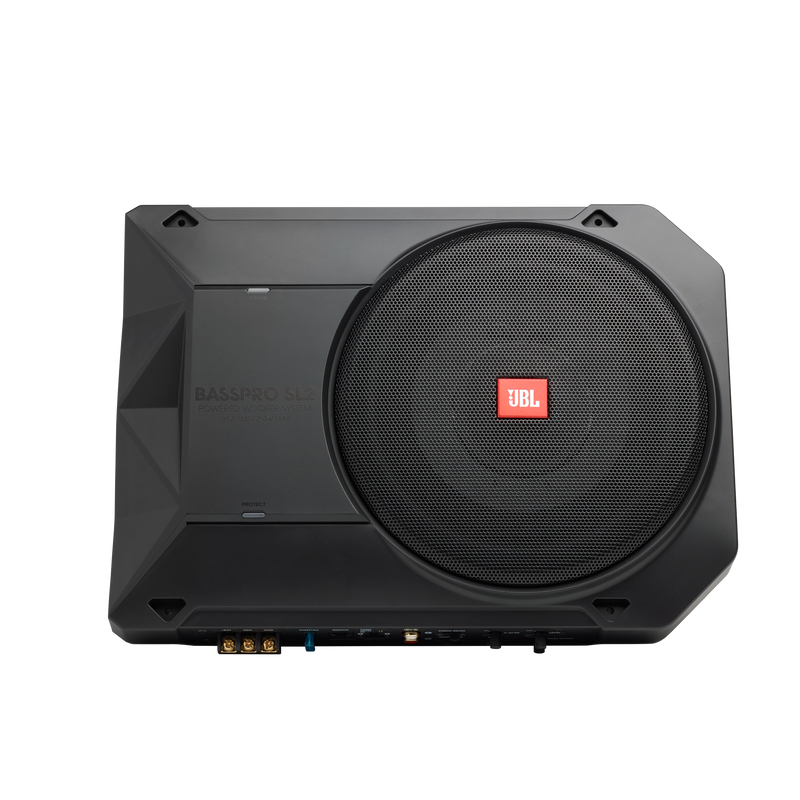 JBL BASSPRO SL2 Self-Powered Low-Profile Underseat Vehicle Subwoofer System - 8"