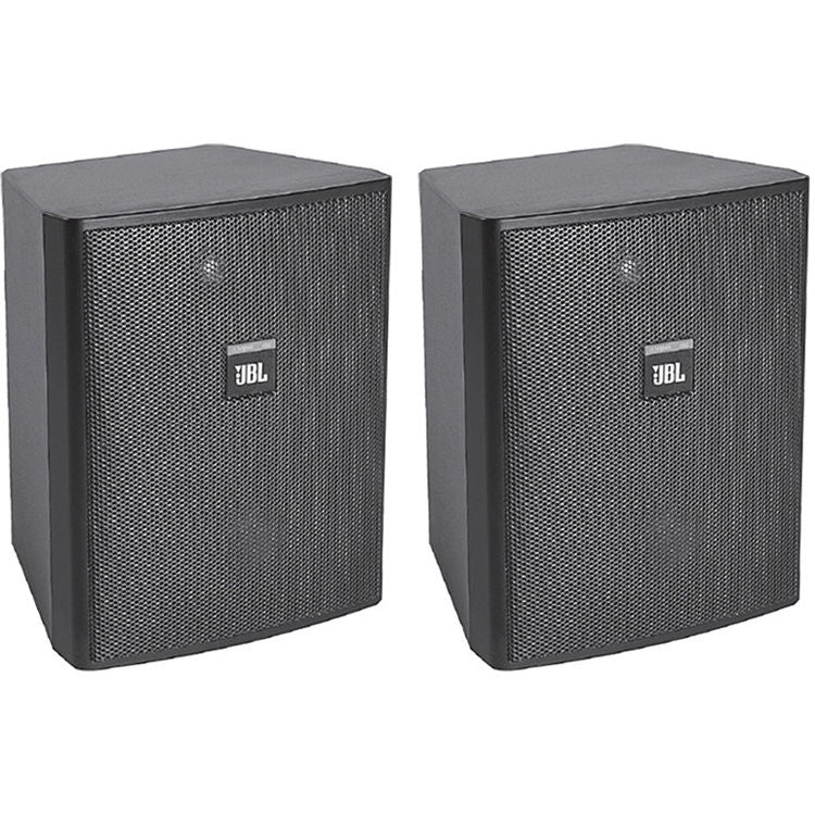 JBL C25AV-LS Monitor for Fire Alarm/Communication Systems (Black, Pair) - 5.25"