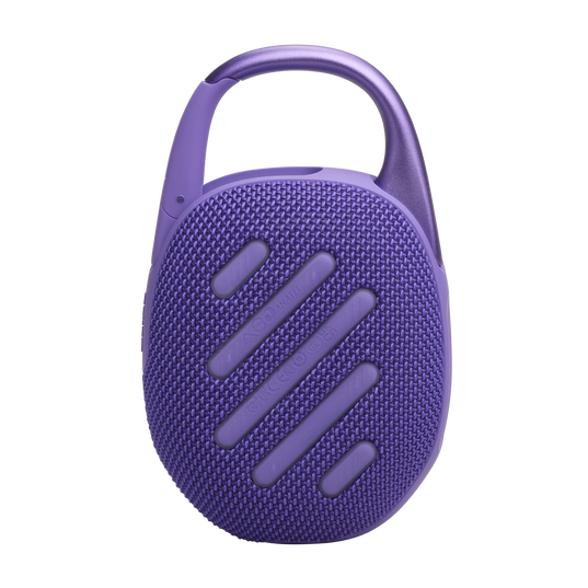 JBL CLIP 5 Ultra-Portable Bluetooth Speaker (Purple)