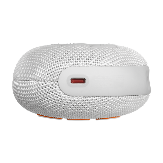 JBL CLIP 5 Ultra-Portable Bluetooth Speaker (White)