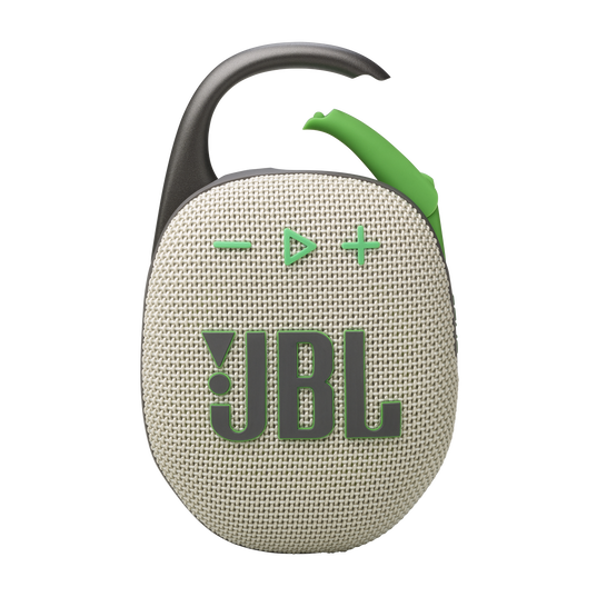Clip JBL 5 haut-parleur Bluetooth ultra-portable (sable)