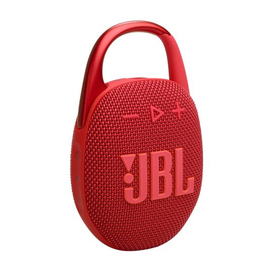 JBL CLIP 5 Ultra-Portable Bluetooth Speaker (Red)