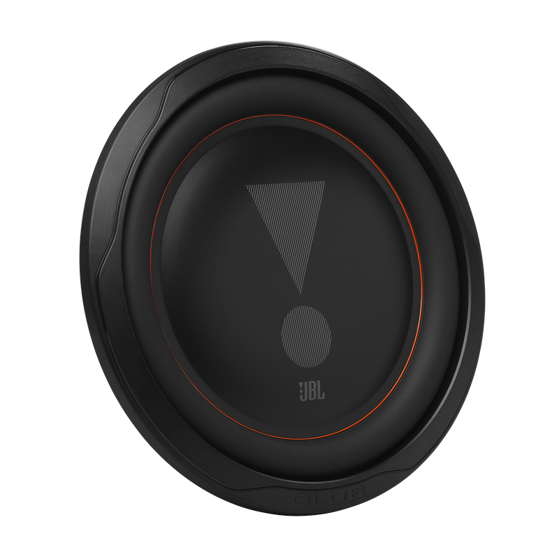 JBL CLUB 102SL Shallow-Mount Component Subwoofer With 2 Ohm Or 4 Ohm Selectable Impedance - 10"