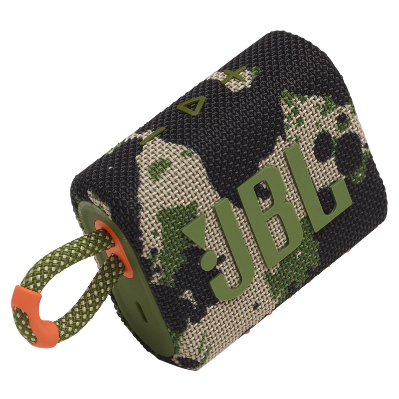 JBL GO 3 Portable Bluetooth Speaker (Squad)