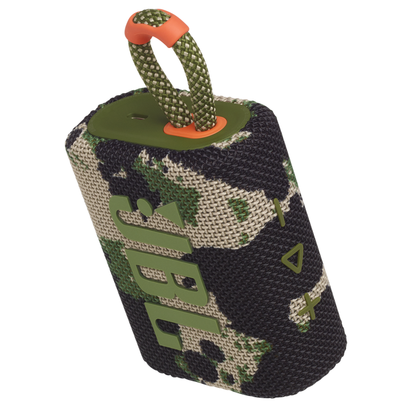 JBL GO 3 Portable Bluetooth Speaker (Squad)