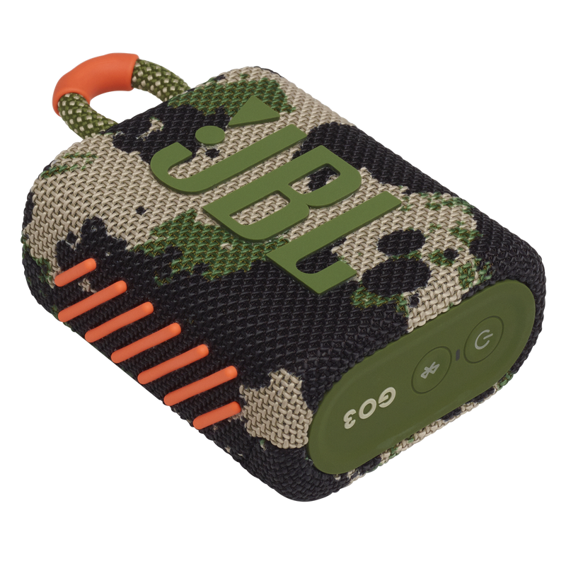 JBL GO 3 Portable Bluetooth Speaker (Squad)