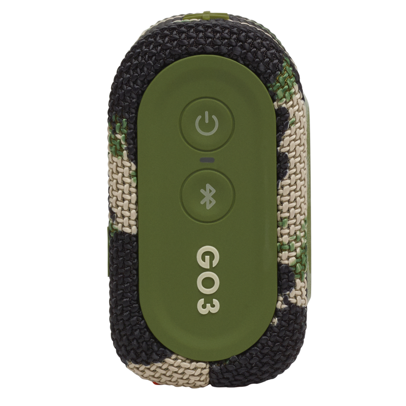JBL GO 3 Portable Bluetooth Speaker (Squad)