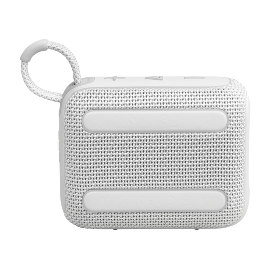 JBL GO 4 Ultra-Portable Bluetooth Speaker (White)