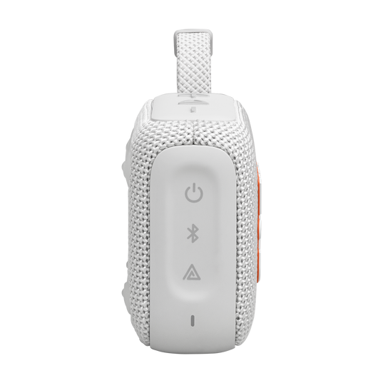 JBL GO 4 Ultra-Portable Bluetooth Speaker (White)