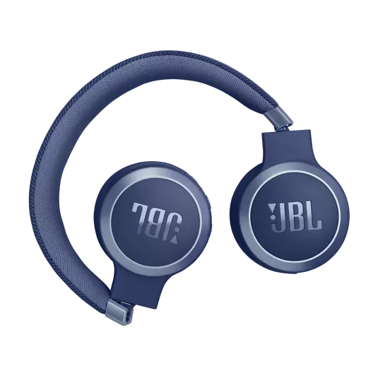 JBL LIVE 670NC Noise-Cancelling On-Ear Wireless Headphones (Blue)