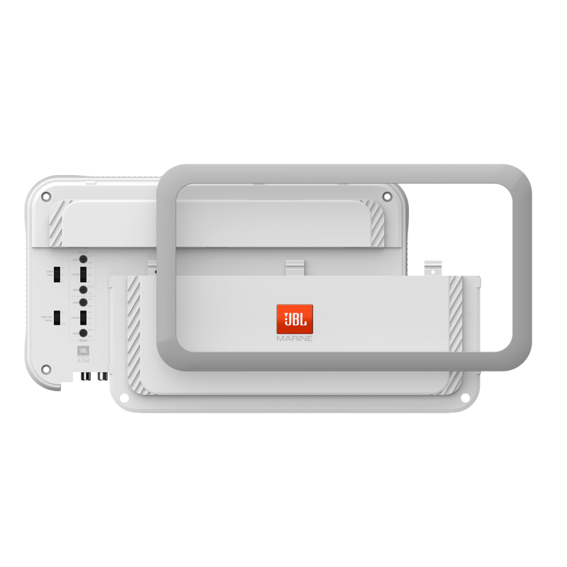 JBL MARINE A754 75 Watts Full Range Marine Amplifier RMS x 4 At 4 Ohms