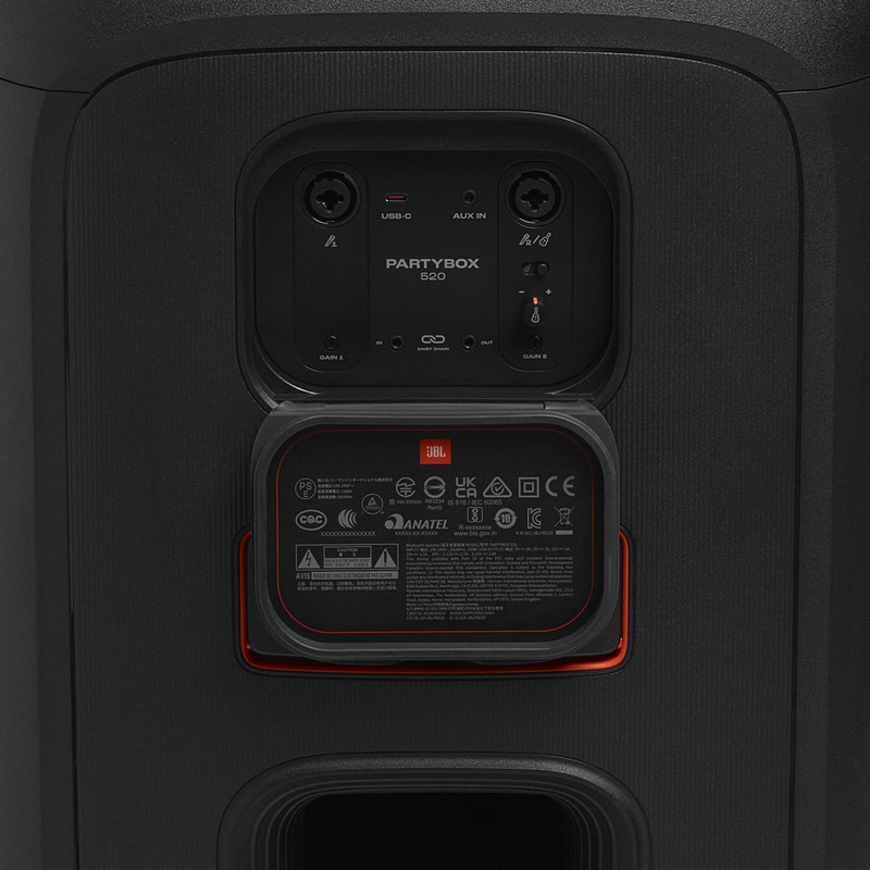 JBL PARTYBOX 520 400-Watt Party Speaker With Bluetooth (Black)