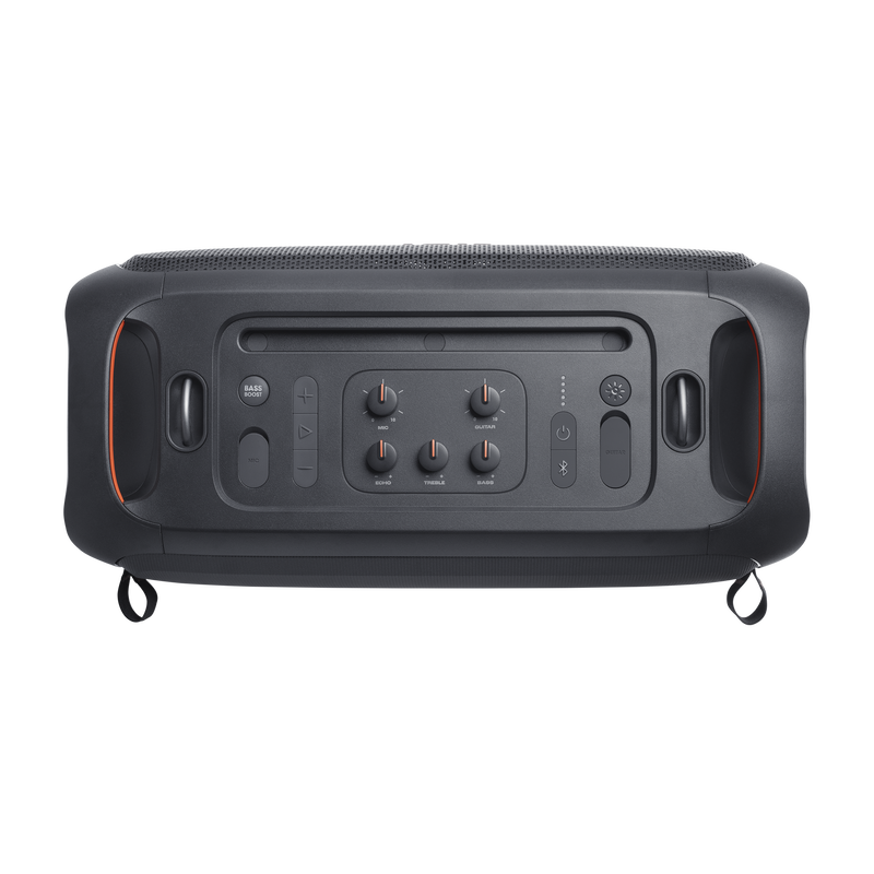 JBL PARTYBOX ON-THE-GO ESSENTIAL Portable Party Speaker With Built-In Lights & Wireless Mic