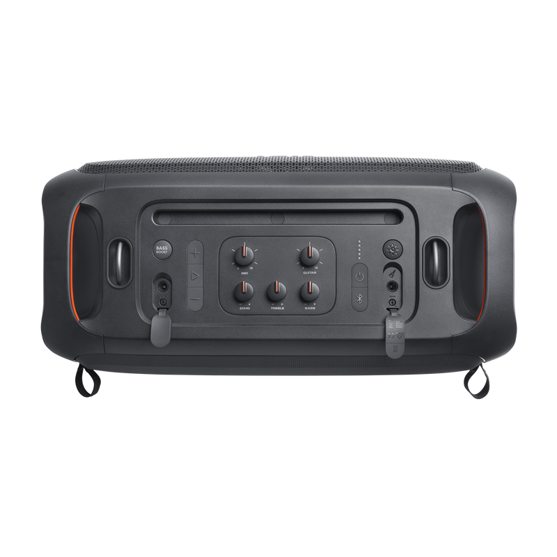 JBL PARTYBOX ON-THE-GO ESSENTIAL Portable Party Speaker With Built-In Lights & Wireless Mic
