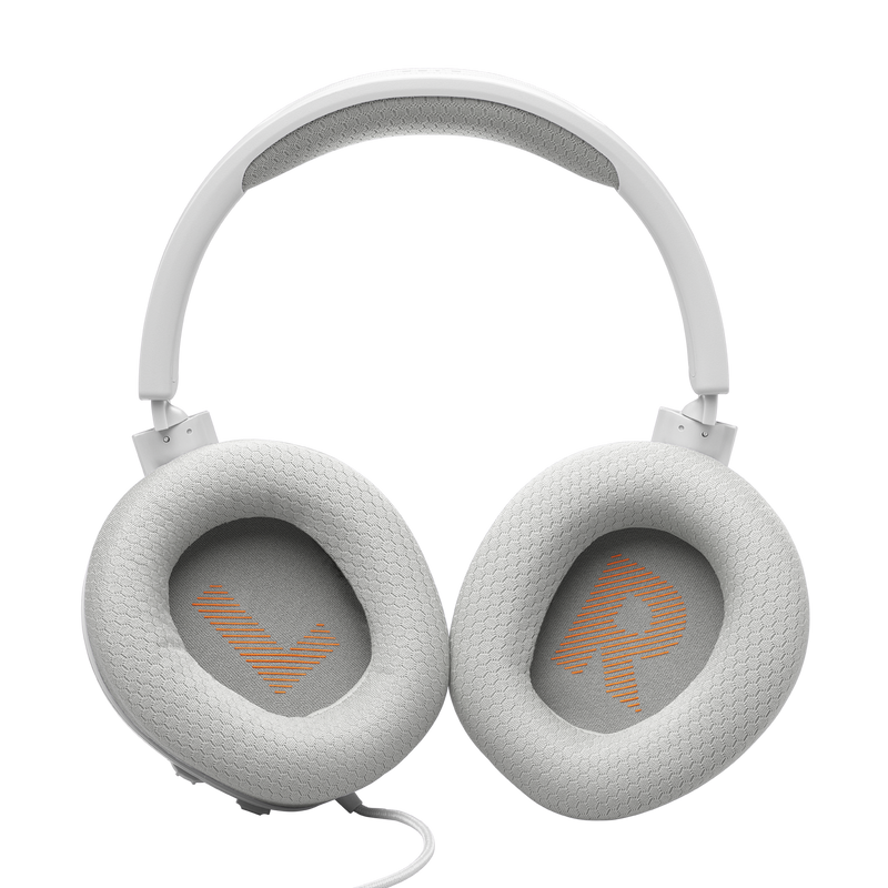 JBL QUANTUM 100M2 Wired Over-Ear Gaming Headset With Mic (White)