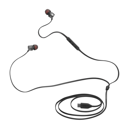 JBL TUNE 310C Wired In-Ear USB-C Headphones (Black)